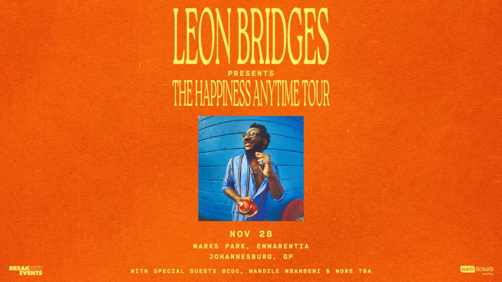 Leon Bridges Presents: The Happiness Anytime Tour - Johannesburg